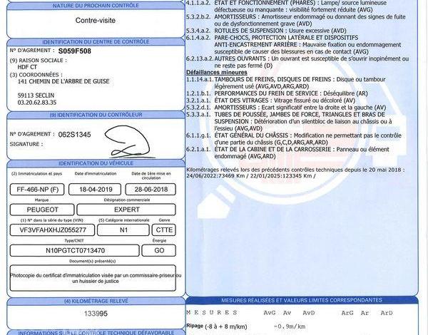 PEUGEOT EXPERT 2.0 BLUE HDI 150CV BLANC FF-466-NP