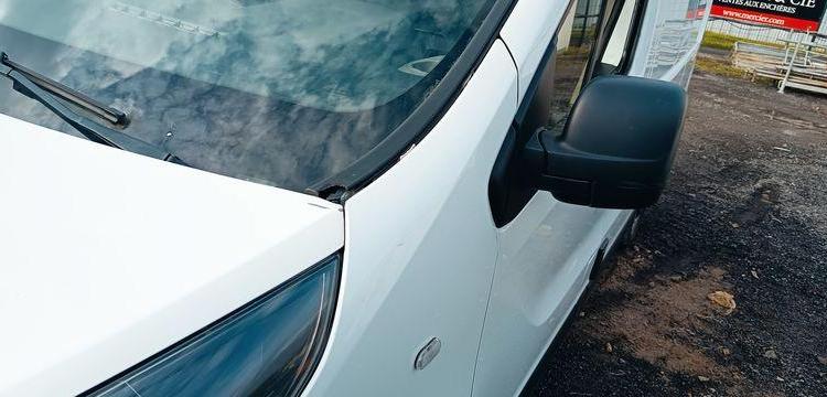 RENAULT TRAFIC FRIGO 1,6 DCI 16V ENERGY – DIESEL – 88268 KMS – ANNEE 2019 BLANC FG-595-PX