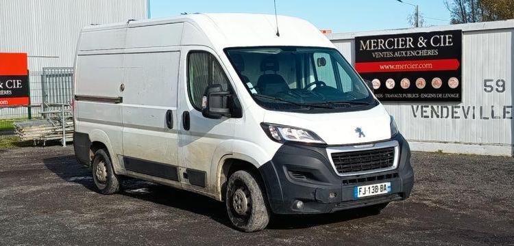 PEUGEOT III BOXER III PHASE 3 FOURGON 335 L3H2 2.0 BLUEHDi 16V  S&S 163 CV – DIESEL BLANC FJ-138-BA