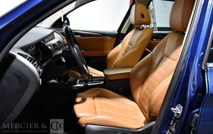 BMW X3 2.0 D 190 LUXURY XDRIVE BVA BLEU FJ-231-NN