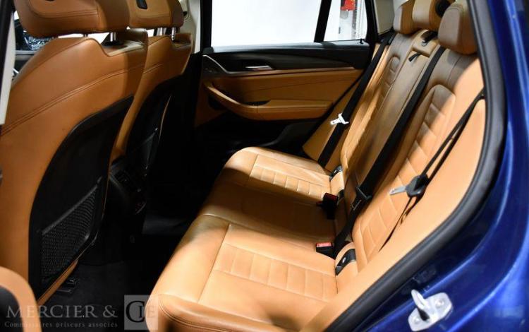 BMW X3 2.0 D 190 LUXURY XDRIVE BVA BLEU FJ-231-NN