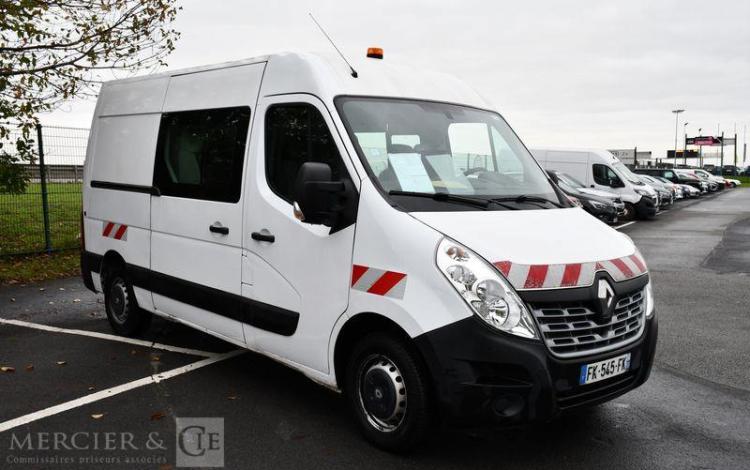 RENAULT MASTER CABINE APPROFONDIE 2.3 DCI 110 35 L2H2 GRAND-CONFORT BLANC FK-545-FK