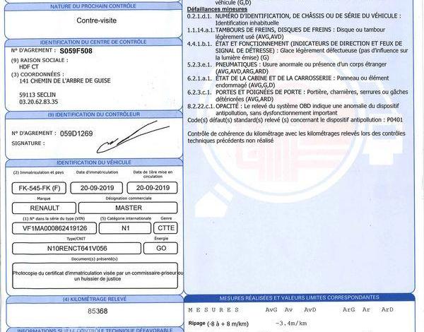 RENAULT MASTER CABINE APPROFONDIE 2.3 DCI 110 35 L2H2 GRAND-CONFORT BLANC FK-545-FK