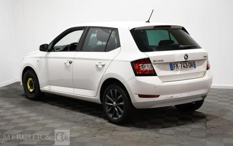SKODA FABIA AMBITION 1,0 TSI 95CH BVM5 BLANC FK-743-DR