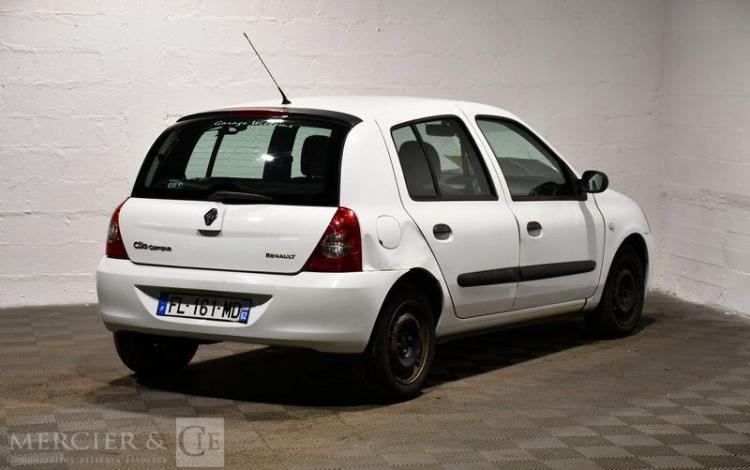 RENAULT CLIO CAMPUS 1.5 DCI 70CH AUTHENTIQUE BLANC FL-161-MD