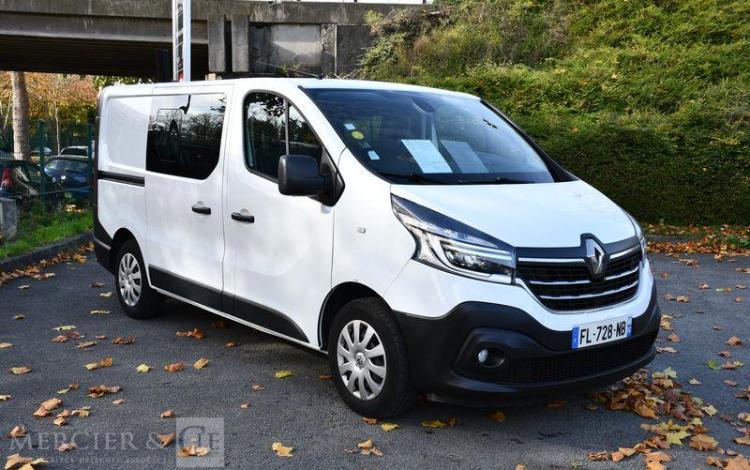 RENAULT TRAFIC CABINE APPROFONDIE 2.0 DCI 120 1T0 L1H1 GRAND-CONFORT BLANC FL-728-NB