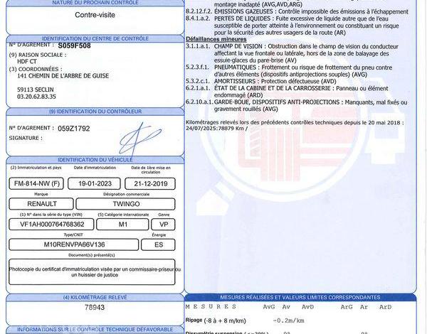 RENAULT TWINGO 1.0 SCE 65 LIFE ROUGE FM-814-NW