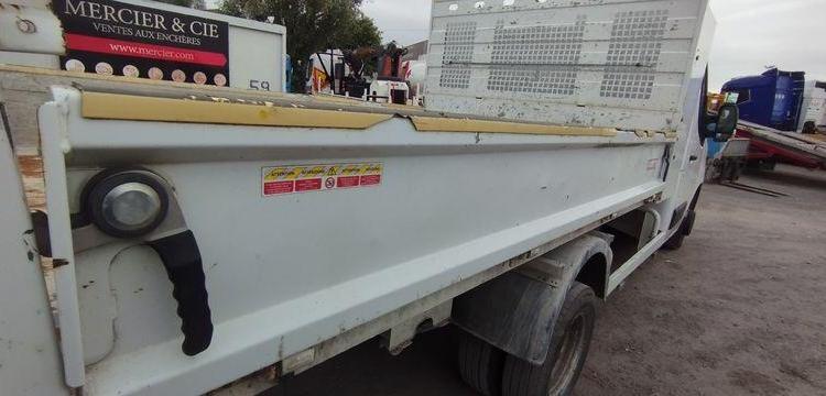 RENAULT MASTER 3 PHASE 2 PROPULSION  2,3DCI 16V ENERGY 163CV AVE BENNE – 87226 KMS BLANC FM-828-PE