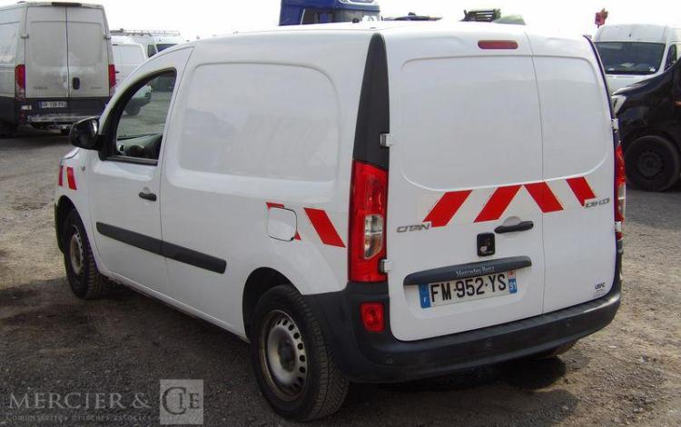 MERCEDES CITAN FOURGON 1.5 109 CDI 95 LONG – DIESEL – 112307 KMS – ANNEE 2020 BLANC FM-952-YS