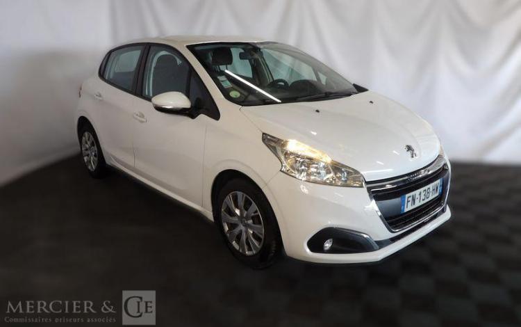 PEUGEOT 208 SOCIETE 1.6 BLUEHDI 100 PREMIUM PACK BLANC FN-138-HW
