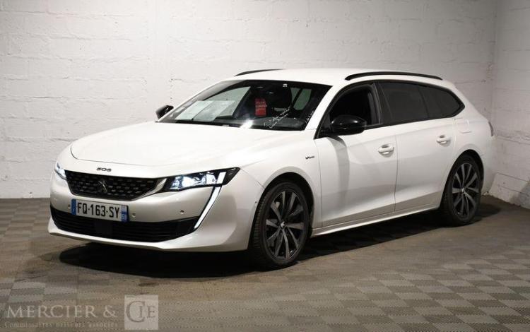 PEUGEOT 508 1,6 225H 180 HYBRID PHEV 11,8KWH GT PACK E-EAT BVA BLANC FQ-163-SY
