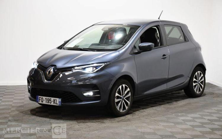 RENAULT ZOE R135 ZE 135 69PPM 50KWH ACHAT INTEGRAL CHARGE NORMALE INTENS BVA GRIS FQ-195-KL