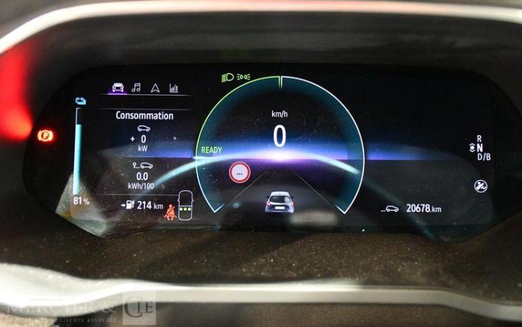 RENAULT ZOE R135 ZE 135 69PPM 50KWH ACHAT INTEGRAL CHARGE NORMALE INTENS BVA GRIS FQ-195-KL