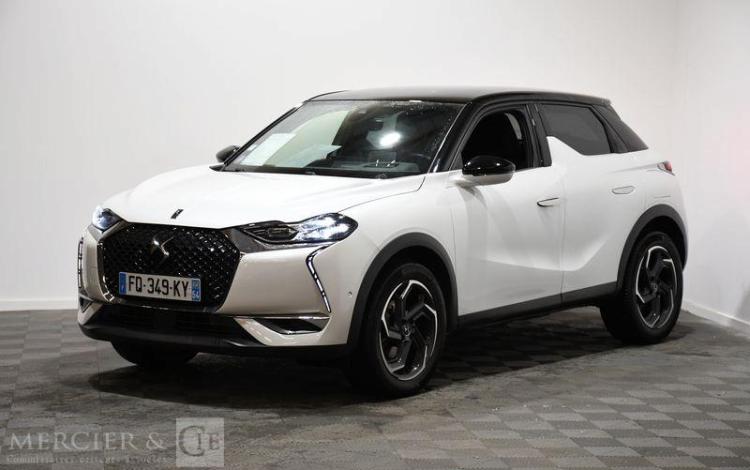 DS DS3 CROSSBACK 1.2 PURETECH 130 GRAND-CHIC BVA BLANC FQ-349-KY