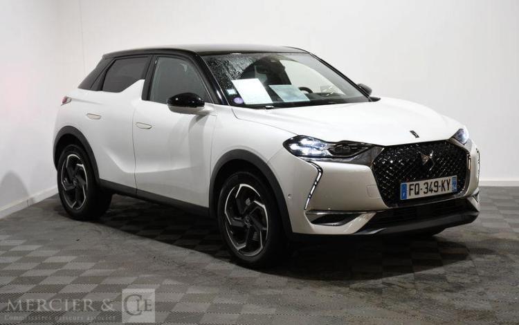 DS DS3 CROSSBACK 1.2 PURETECH 130 GRAND-CHIC BVA BLANC FQ-349-KY