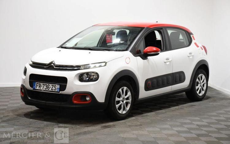 CITROEN C3 GENERATION-III 1.2 PURETECH 80CH FEEL BUSINESS BLANC FR-736-ZS