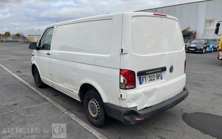 VOLKSWAGEN TRANSPORTER T6 L1H1 2.0 TDI 110 BLANC FT-322-BP