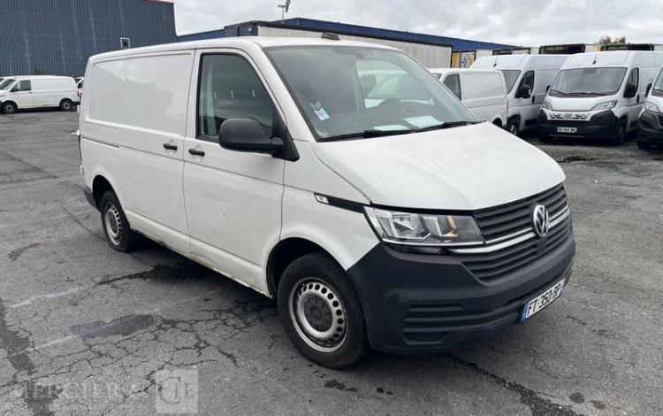 VOLKSWAGEN TRANSPORTER T6 L1H1 2.0 TDI 110 BLANC FT-350-BP