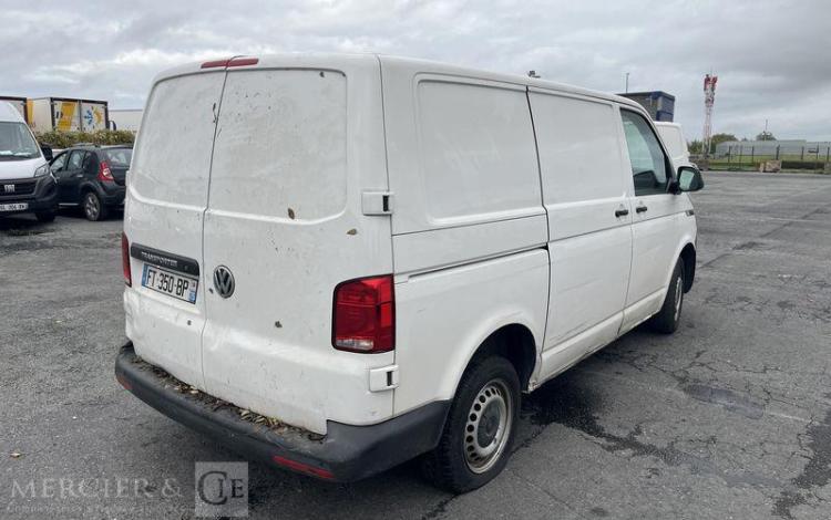 VOLKSWAGEN TRANSPORTER T6 L1H1 2.0 TDI 110 BLANC FT-350-BP