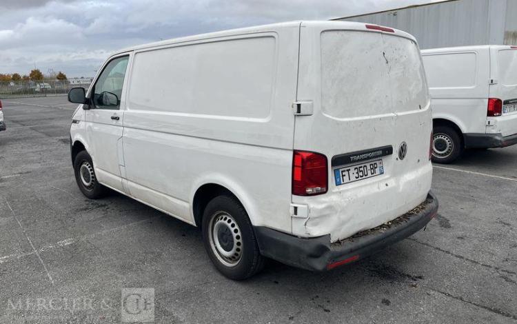 VOLKSWAGEN TRANSPORTER T6 L1H1 2.0 TDI 110 BLANC FT-350-BP