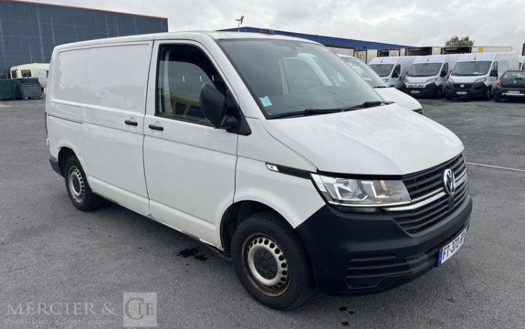 VOLKSWAGEN TRANSPORTER T6 L1H1 2.0 TDI 110 BLANC FT-372-BP
