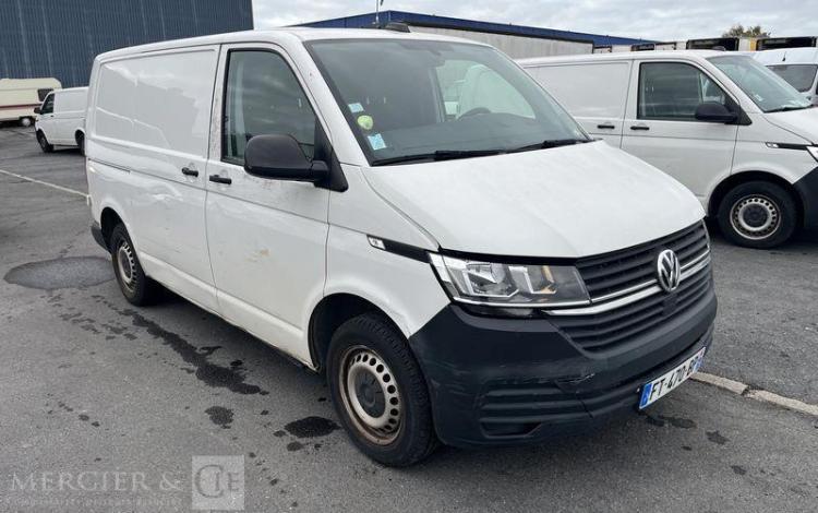 VOLKSWAGEN TRANSPORTER T6 L1H1 2.0 TDI 110 BLANC FT-470-BP