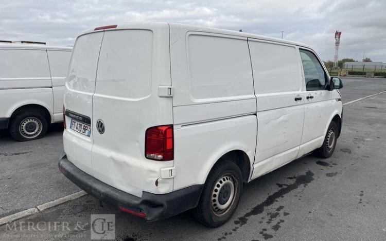 VOLKSWAGEN TRANSPORTER T6 L1H1 2.0 TDI 110 BLANC FT-470-BP