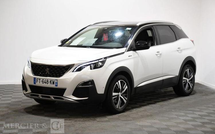 PEUGEOT 3008 BLUEHDI 130CH GT LINE S&S EAT8 BLANC FT-648-KW
