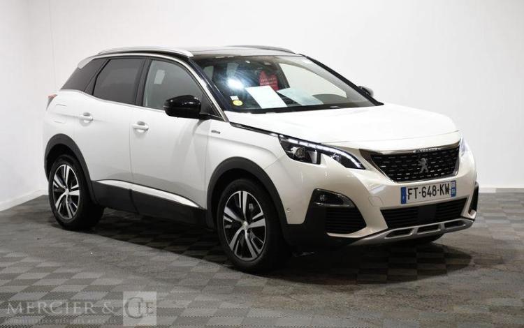 PEUGEOT 3008 BLUEHDI 130CH GT LINE S&S EAT8 BLANC FT-648-KW
