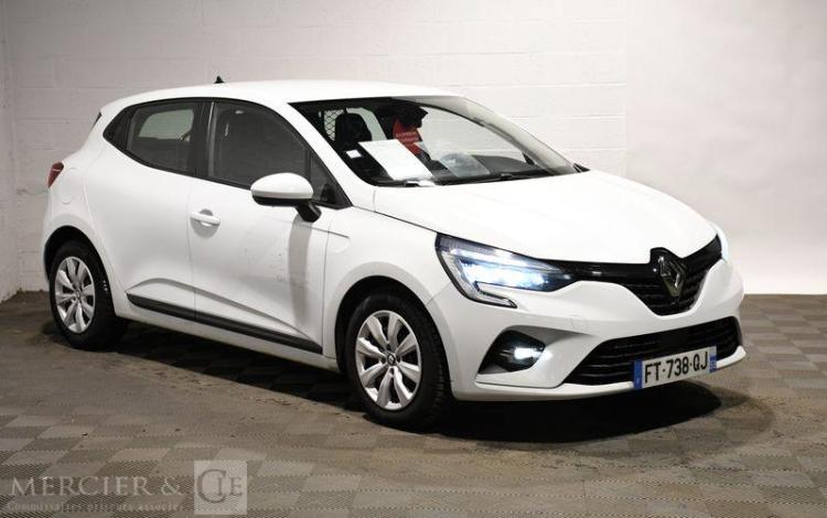 RENAULT CLIO SOCIETE 1.5 BLUEDCI 85 AIR NAVI BLANC FT-738-QJ