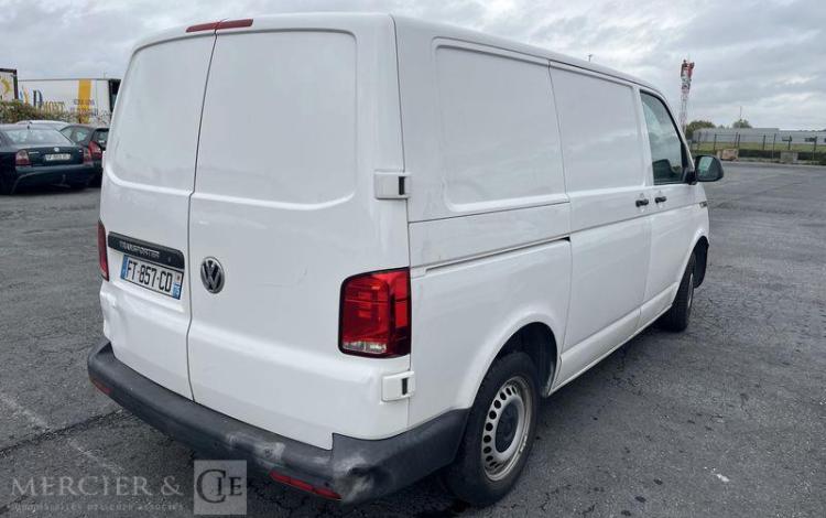 VOLKSWAGEN TRANSPORTER T6 L1H1 2.0 TDI 110 BLANC FT-857-CD
