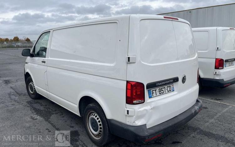 VOLKSWAGEN TRANSPORTER T6 L1H1 2.0 TDI 110 BLANC FT-857-CD