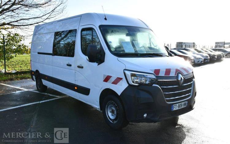 RENAULT MASTER CAB APPRO GCF F3500 L3H2 DCI 135 BLANC FT-909-HN