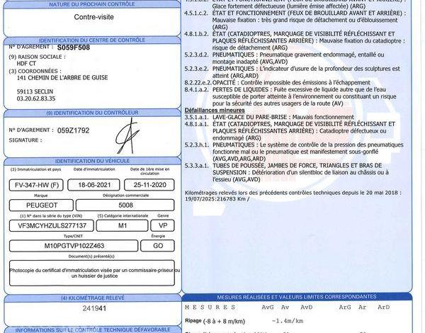 PEUGEOT 5008 ALLURE PACK BLUEHDI GRIS FV-347-HW