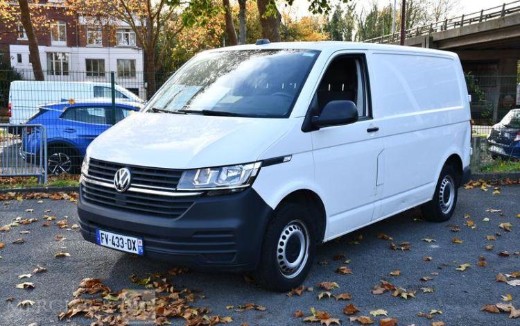 VOLKSWAGEN TRANSPORTER T6 2.0 TDI 110 2T8 L1H1 BLANC FV-433-DX