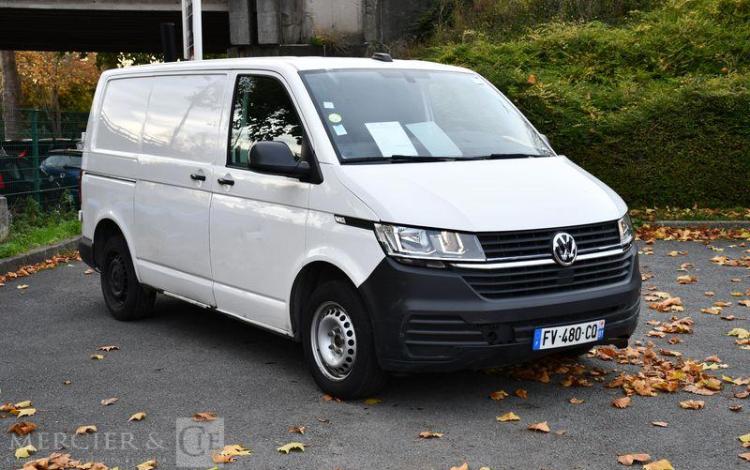 VOLKSWAGEN TRANSPORTER T6.1 2.0 TDI 110 L1H1 BLANC FV-480-CQ