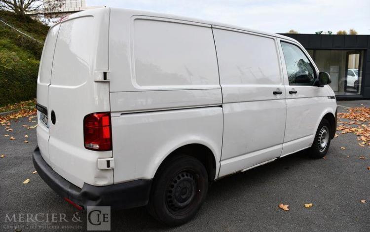 VOLKSWAGEN TRANSPORTER BLANC FV-480-CQ
