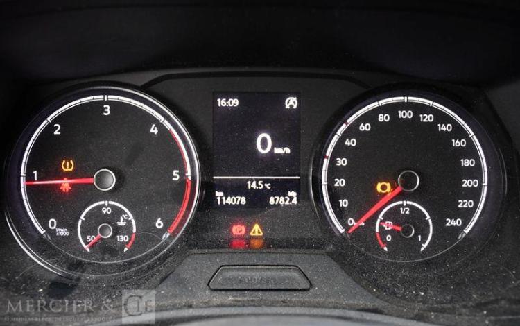 VOLKSWAGEN TRANSPORTER BLANC FV-480-CQ