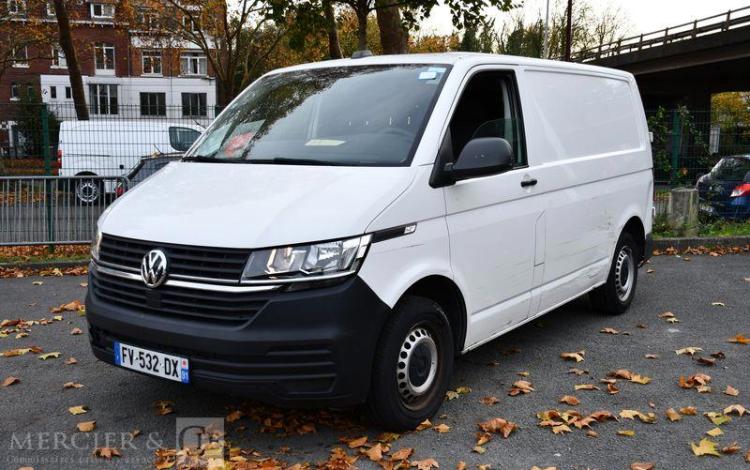 VOLKSWAGEN TRANSPORTER BLANC FV-532-DX