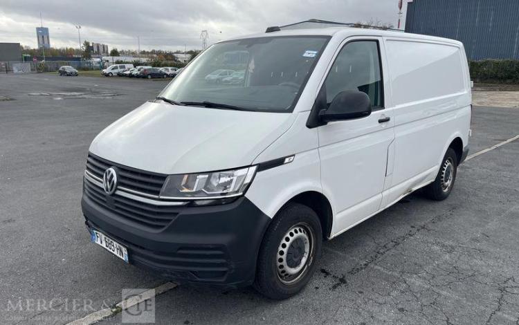 VOLKSWAGEN TRANSPORTER T6 L1H1 2.0 TDI 110 BLANC FV-689-HN