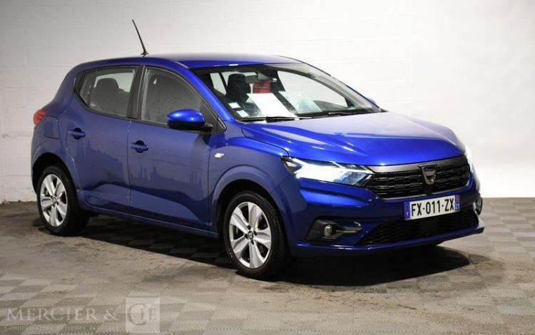 DACIA SANDERO CONFORT ECO-G 100 BLEU FX-011-ZX