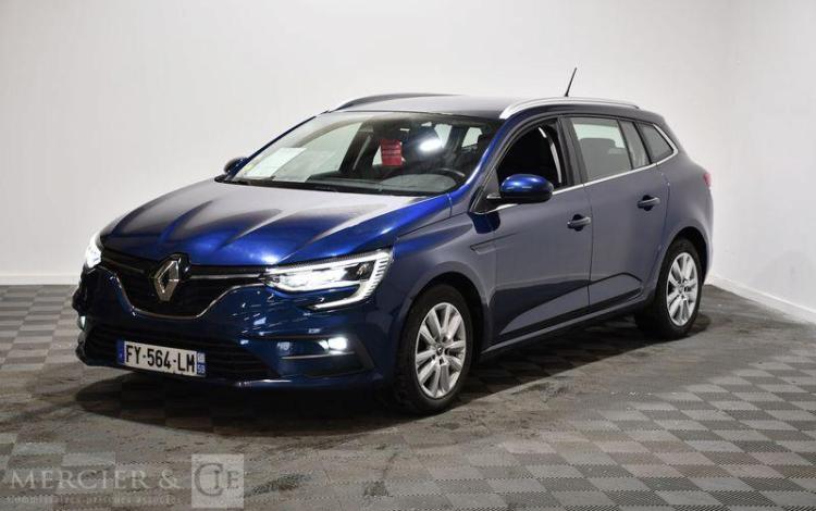 RENAULT MEGANE ESTATE BUSINESS BLUE DCI 115 EDC BLEU FY-564-LM