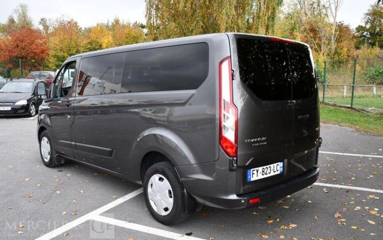 FORD TRANSIT CUSTOM 320 COMBI 2.0 ECOBLUE 130 MHEV TREND BUSINESS 9PL GRIS FY-823-LC