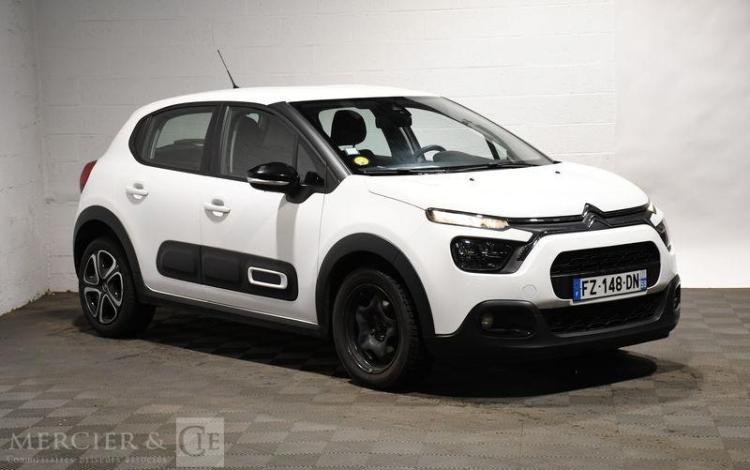 CITROEN C3 STE BLUEHDI 100 S&S BVM6 FEEL NAV BLANC FZ-148-DN