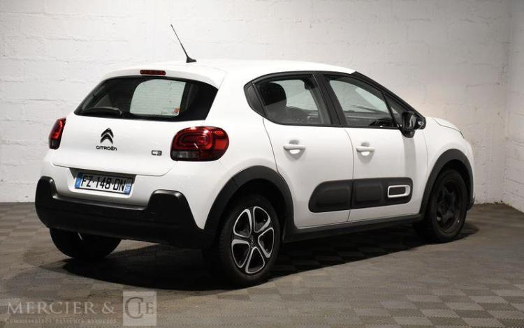 CITROEN C3 STE BLUEHDI 100 S&S BVM6 FEEL NAV BLANC FZ-148-DN