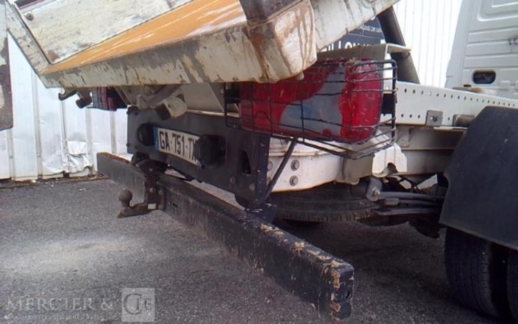 MAN TGE 5.180 BENNE SIMPLE CABINE BLANC GA-751-TX