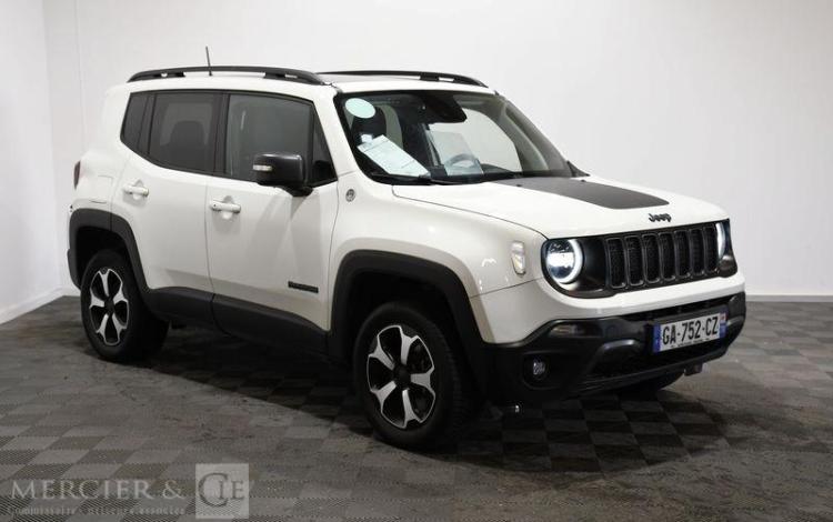 JEEP RENEGADE 1.3 GSE T4 240H 180 4XE PHEV HYBRID 11.4KWH TRAILHAWK AWD BLANC GA-752-CZ