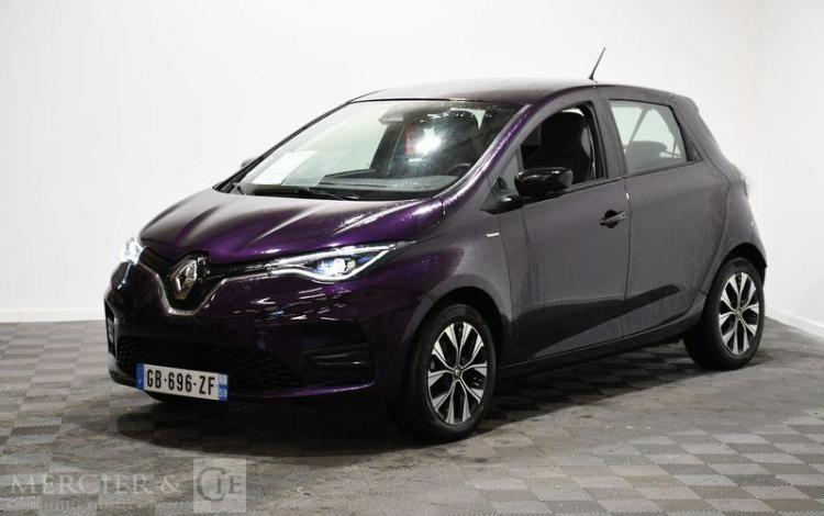 RENAULT ZOE R110 E-TECH 40KWH ACHAT-INTEGRAL CHARGE-NORMALE LIMITED VIOLET GB-696-ZF