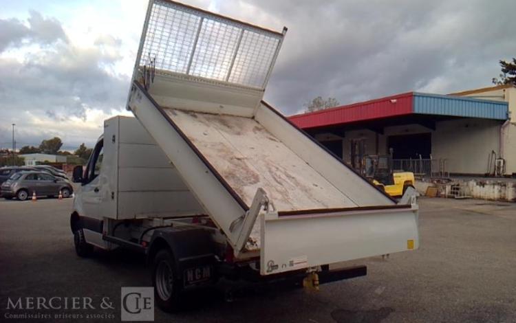 MERCEDES SPRINTER 519 CDI BENNE SIMPLE CABINE COFFRE BLANC GC-325-FG