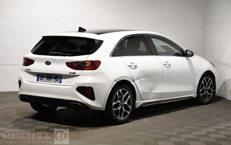 KIA CEED 1.5 T-GDI 160 GT LINE PREMIUM DCT BLANC GD-386-MD
